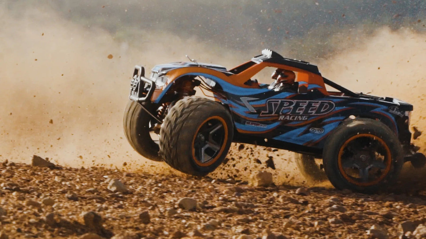 1/12 Scale RC Car High-Torque 3650 Brushless BLDC Motor Aluminum Shell, Yellow