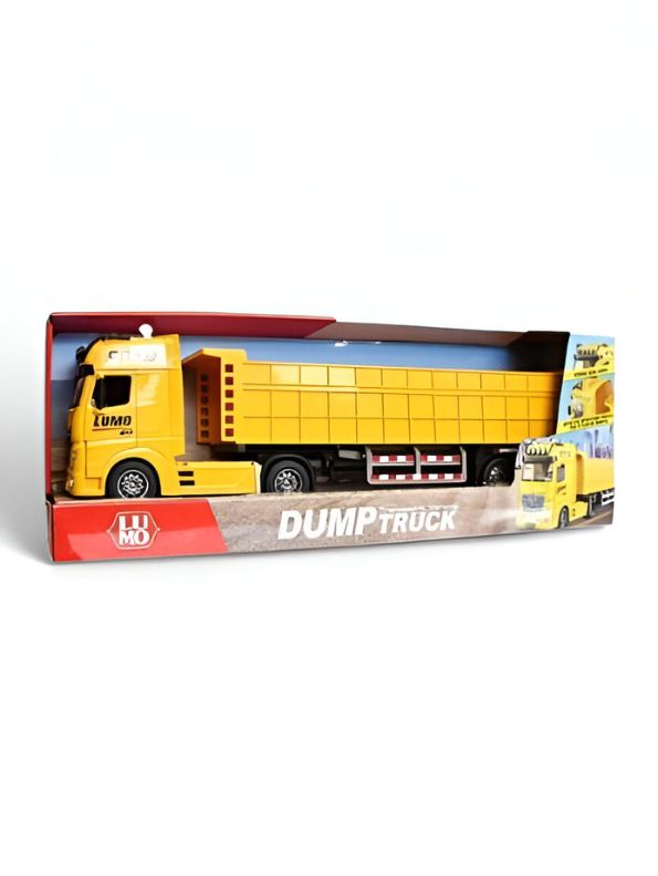 BuildMax Pro Dump Truck – Heavy-Duty Construction Vehicle Toy for Kids | Realistic Play Truck - LMI8195.