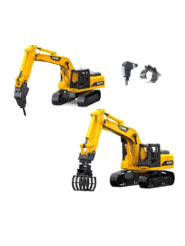 Drilling Truck Excavator Toy – Engineering Construction Vehicle Model for Kids LMI15018.