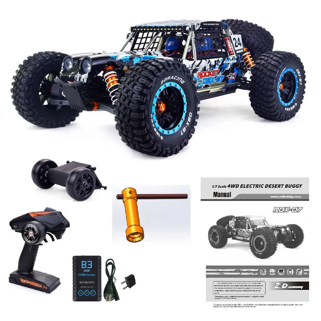 1/7 Brushless SCALE 80km/h RTR 4WD Desert Buggy