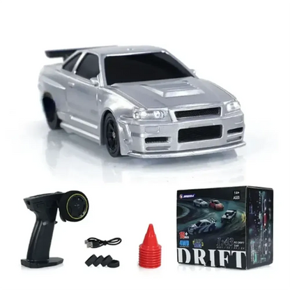 RTR 1/43 RC Drift Car With Gyro 1/43 RTR 2.4G 4WD RC Car Gift Toy