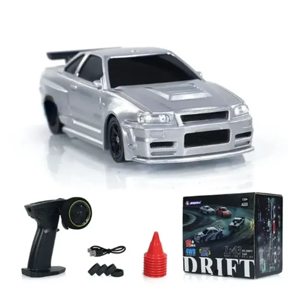 RTR 1/43 RC Drift Car With Gyro 1/43 RTR 2.4G 4WD RC Car Gift Toy