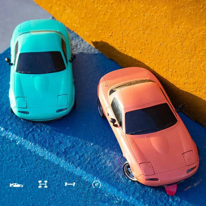 2025 RC Drift Car RTR RWD Gyro  1/18 Mazda with 1500mAh Battery LED Lights Alloy Body