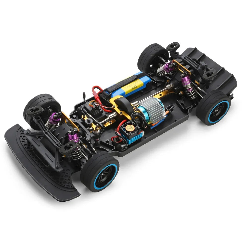 RTR 1/10 2.4G 4WD 60km/h Flat Sport Car Racing Car with 3650 Brushless Motor