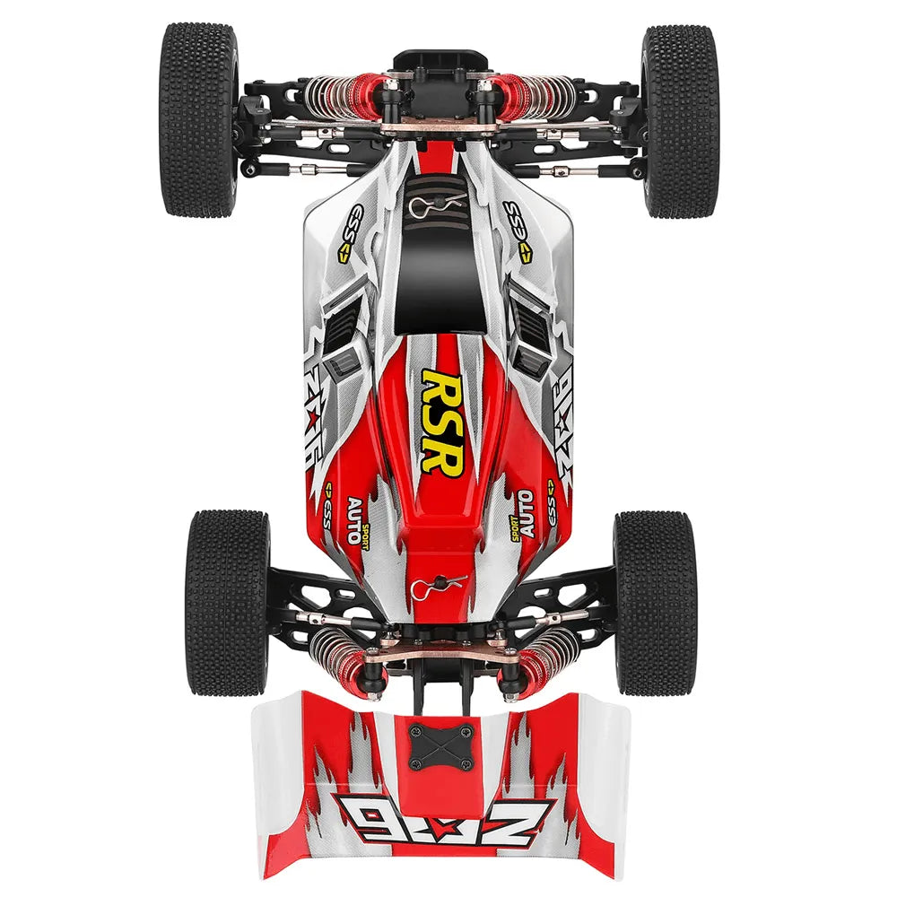 1/14 2.4G 4WD High Speed Racing RC Car Vehicle Models 60km/h One Battery