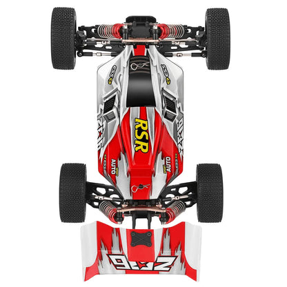 1/14 2.4G 4WD High Speed Racing RC Car Vehicle Models 60km/h One Battery