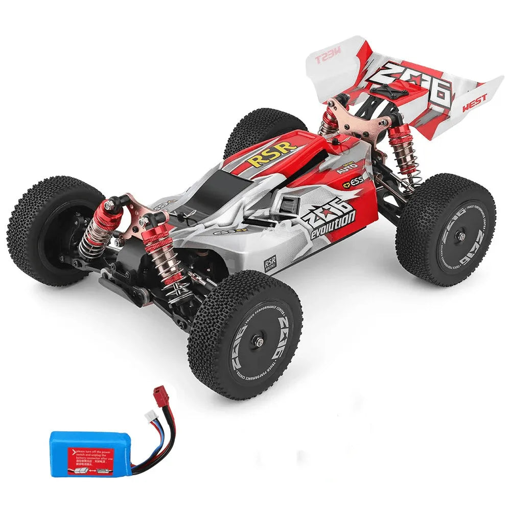 1/14 2.4G 4WD High Speed Racing RC Car Vehicle Models 60km/h One Battery