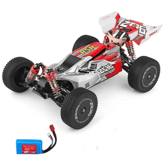 1/14 2.4G 4WD High Speed Racing RC Car Vehicle Models 60km/h One Battery