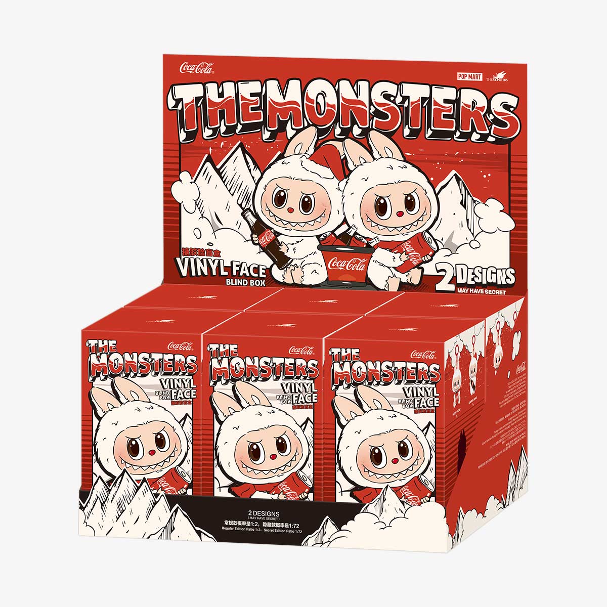 Surprise Shake - THE MONSTERS COCA-COLA SERIES - Vinyl Face Blind Box