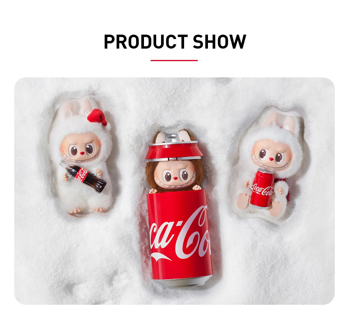 Surprise Shake - THE MONSTERS COCA-COLA SERIES - Vinyl Face Blind Box