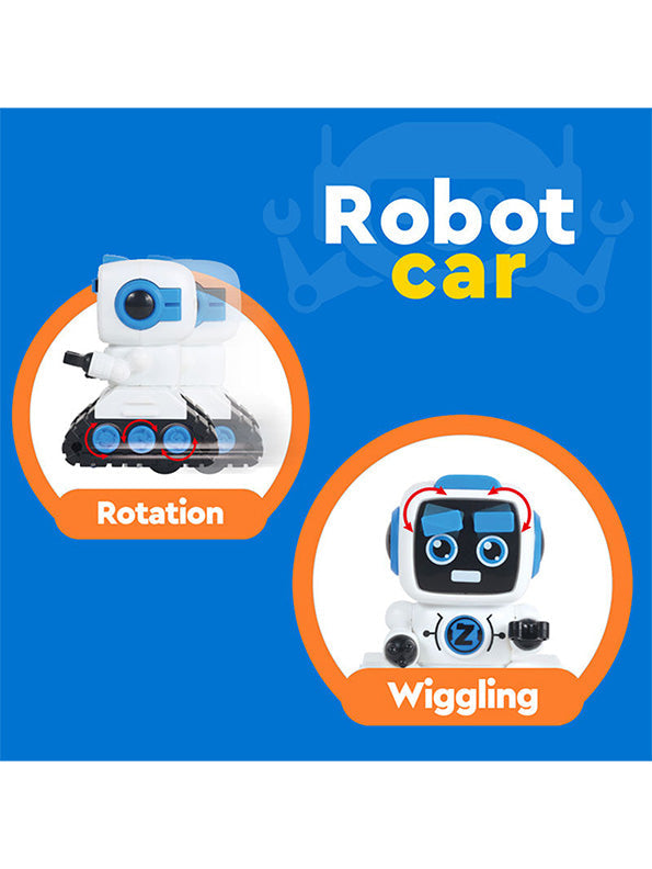 Robot Multifunction Intelligent Toy For Kids - White (MS-S-24)