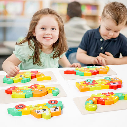 Wooden 3D Puzzle Educational Toy