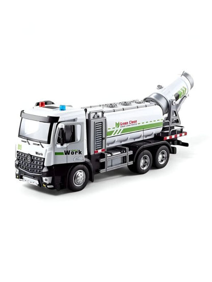 Anti-Epidemic Green Clean Fog Truck Toy – Disinfection-Style Vehicle Toy for Kids LMI12780.
