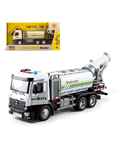 Anti-Epidemic Green Clean Fog Truck Toy – Disinfection-Style Vehicle Toy for Kids LMI12780.