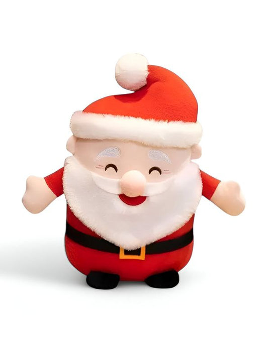 SnuggleSanta - Soft Plush Santa Claus Toy with Smiling Beard | Christmas Gift for Kids, Boys & Girls - MS14180.