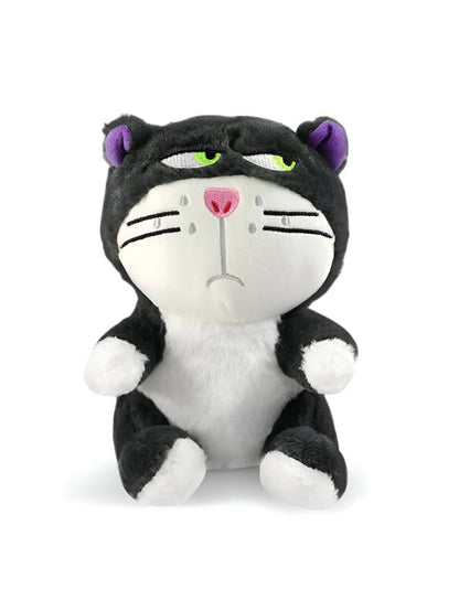 Ultra Black Cat - Soft Plush Stuffed Toy for Kids, Babies, Boys & Girls | Birthday Gift & Home Decoration - MS14012.