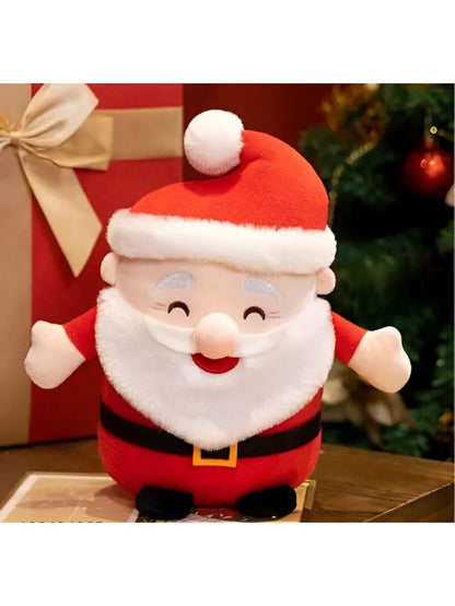 SnuggleSanta - Soft Plush Santa Claus Toy with Smiling Beard | Christmas Gift for Kids, Boys & Girls - MS14180.