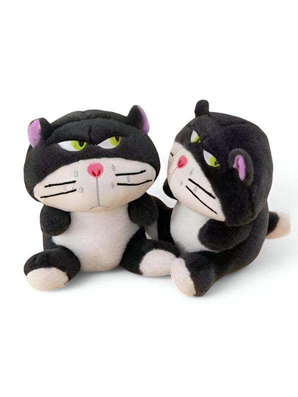 Ultra Black Cat - Soft Plush Stuffed Toy for Kids, Babies, Boys & Girls | Birthday Gift & Home Decoration - MS14012.