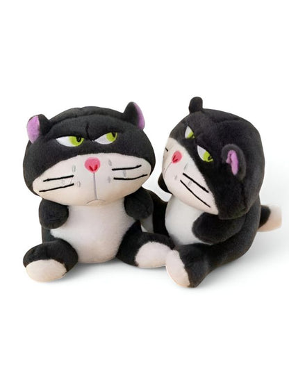 Ultra Black Cat - Soft Plush Stuffed Toy for Kids, Babies, Boys & Girls | Birthday Gift & Home Decoration - MS14012.
