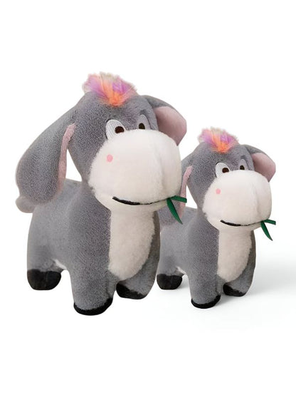 Cute Donkey Plush Toy – Soft & Cuddly Animal Doll for Kids - 8 inch MS14520.