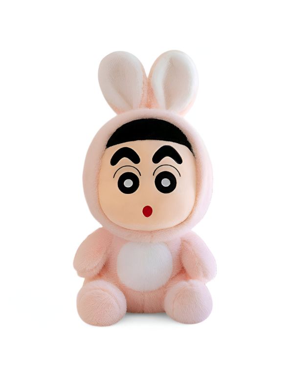 Cute Shinchan Rabbit Soft Toy – Ultra-Soft & High-Quality Stuffed Toy for Kids 8 inch - MS14476.