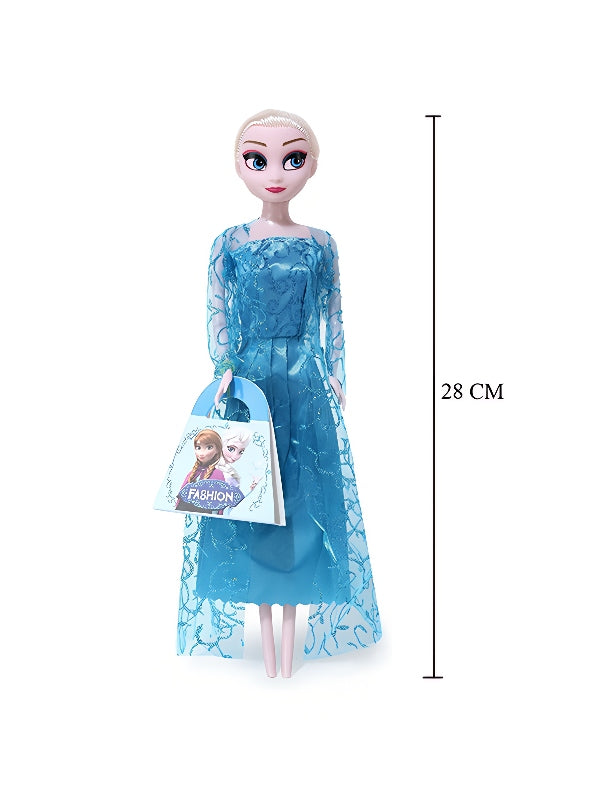 Disney Frozen Modern Doll Set for Girls (L-J-3) | Barbie Style Dolls for Magical Playtime