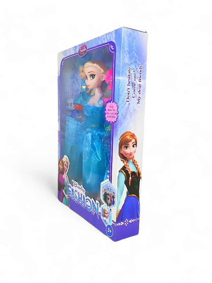Disney Frozen Modern Doll Set for Girls (L-J-3) | Barbie Style Dolls for Magical Playtime