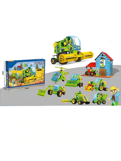 Farm Vehicle Toys Set 8 in 1 Kit Toys For Kids (L-J-85)