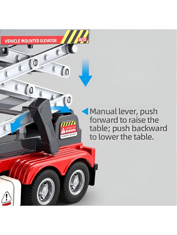 Flamefighter -  Pullback Fire Truck for Kids | Fun & Durable Toy Fire Engine for Pretend Play LMI15068.