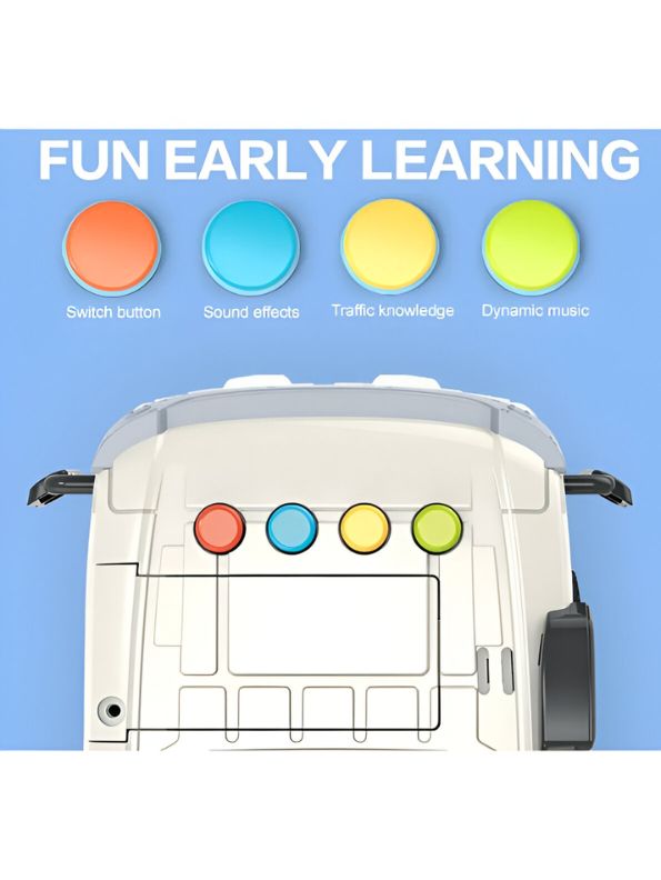 Flamefighter -  Pullback Fire Truck for Kids | Fun & Durable Toy Fire Engine for Pretend Play LMI15068.