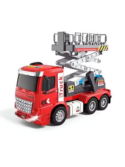 Flamefighter -  Pullback Fire Truck for Kids | Fun & Durable Toy Fire Engine for Pretend Play LMI15068.