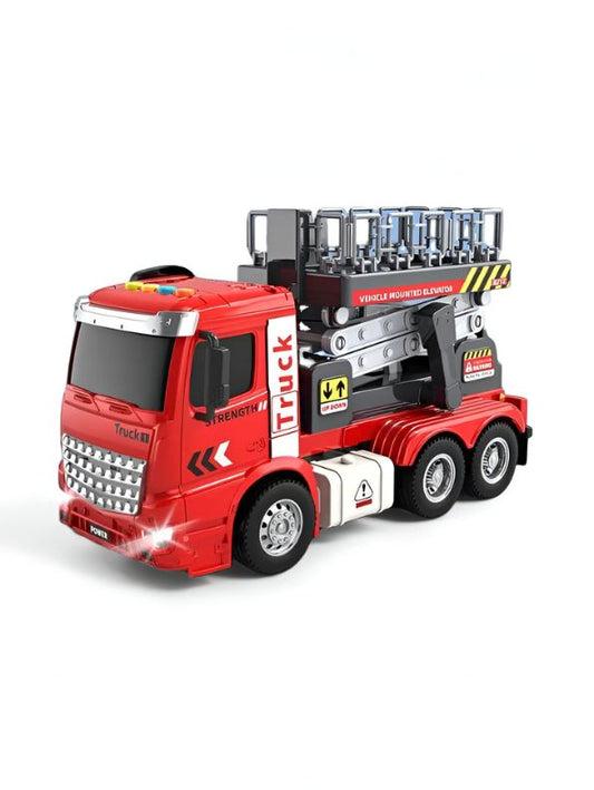 Flamefighter -  Pullback Fire Truck for Kids | Fun & Durable Toy Fire Engine for Pretend Play LMI15068.