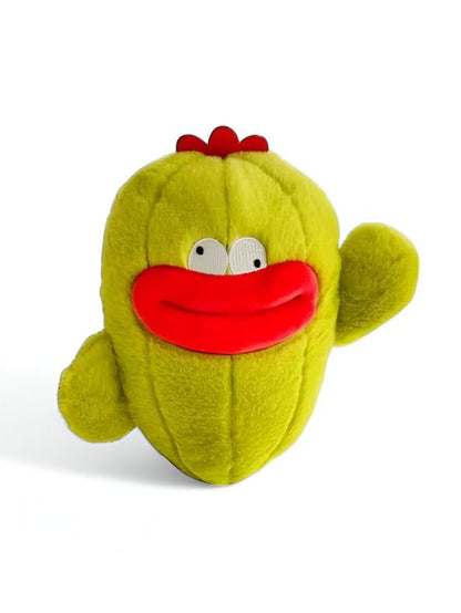 Funny Face Cucumber Plush Toy – Soft, Adorable & Huggable Gift for Kids & Adults 7 inch - MS13567.