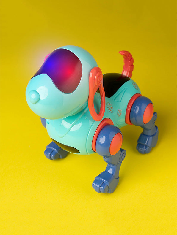 Futuristic Walking Robot Dog Toy For Kids With Lights And Sound