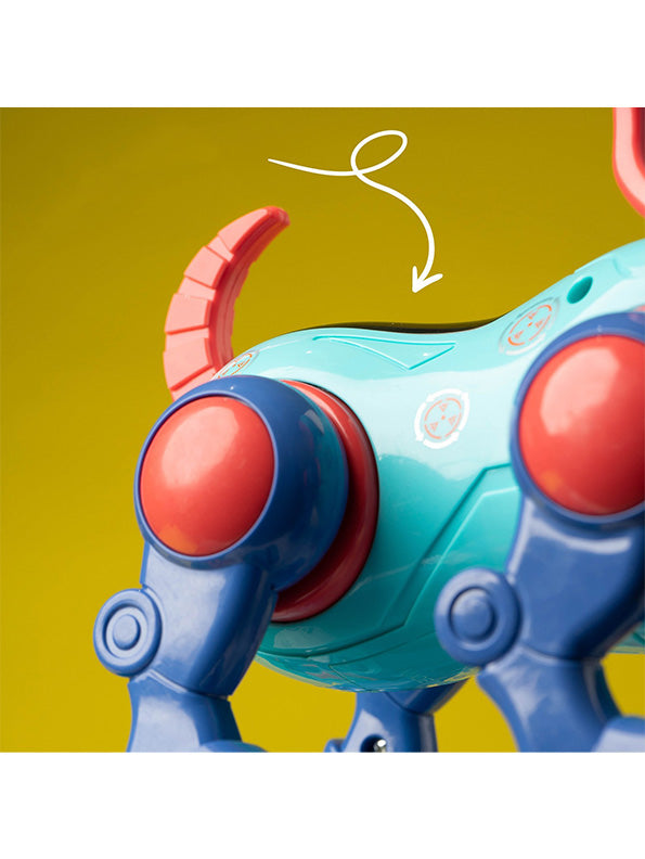 Futuristic Walking Robot Dog Toy For Kids With Lights And Sound