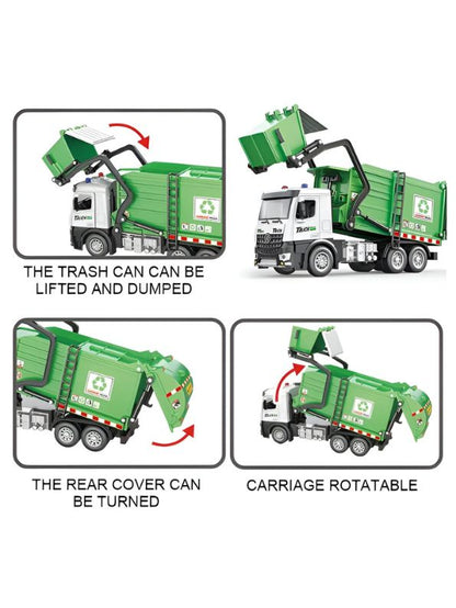 Garbage Truck Toy for Kids – Realistic Garbage Truck | Educational & Fun Recycling Truck Toy for kids LMI15050.