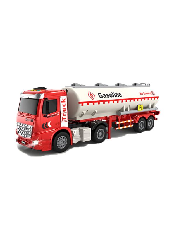 Gasoliner – Pull Back Tanker Truck Toy for Kids | Friction Powered Fuel Tanker Vehicle for Boys & Girls LMI15067.