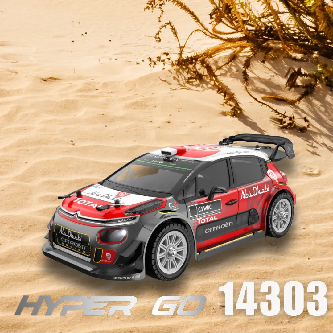 High-Speed 1/14 Scale 2.4GHz Brushless 4WD RC Car