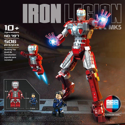 Iron Man Legion Lego Toy Mark - 5 (NX.L-8)