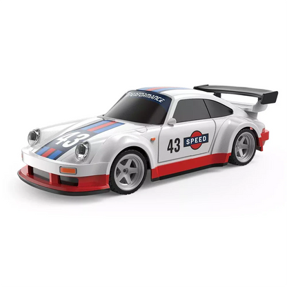 1/43 Mini 4WD Drift RC Cars - LED, Gyro (Optional), RTR