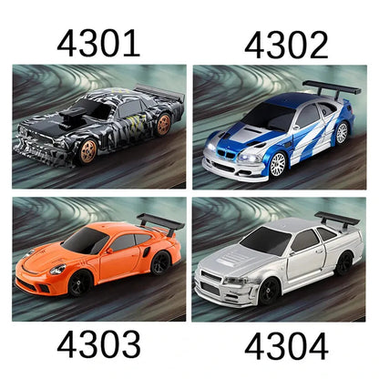 RTR 1/43 RC Drift Car With Gyro 1/43 RTR 2.4G 4WD RC Car Gift Toy