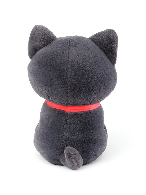 Grey - KawaiiCat Plush Doll – Soft Stuffed Animal Toy & Cute Home Decoration 8 inch - MS14523.