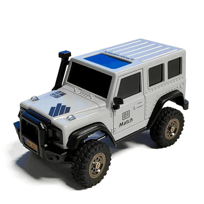LDARC X43 Mini Rock Crawler - 1/43 Scale Full-Time 4WD RC Car, RTR Desktop Off-Roader