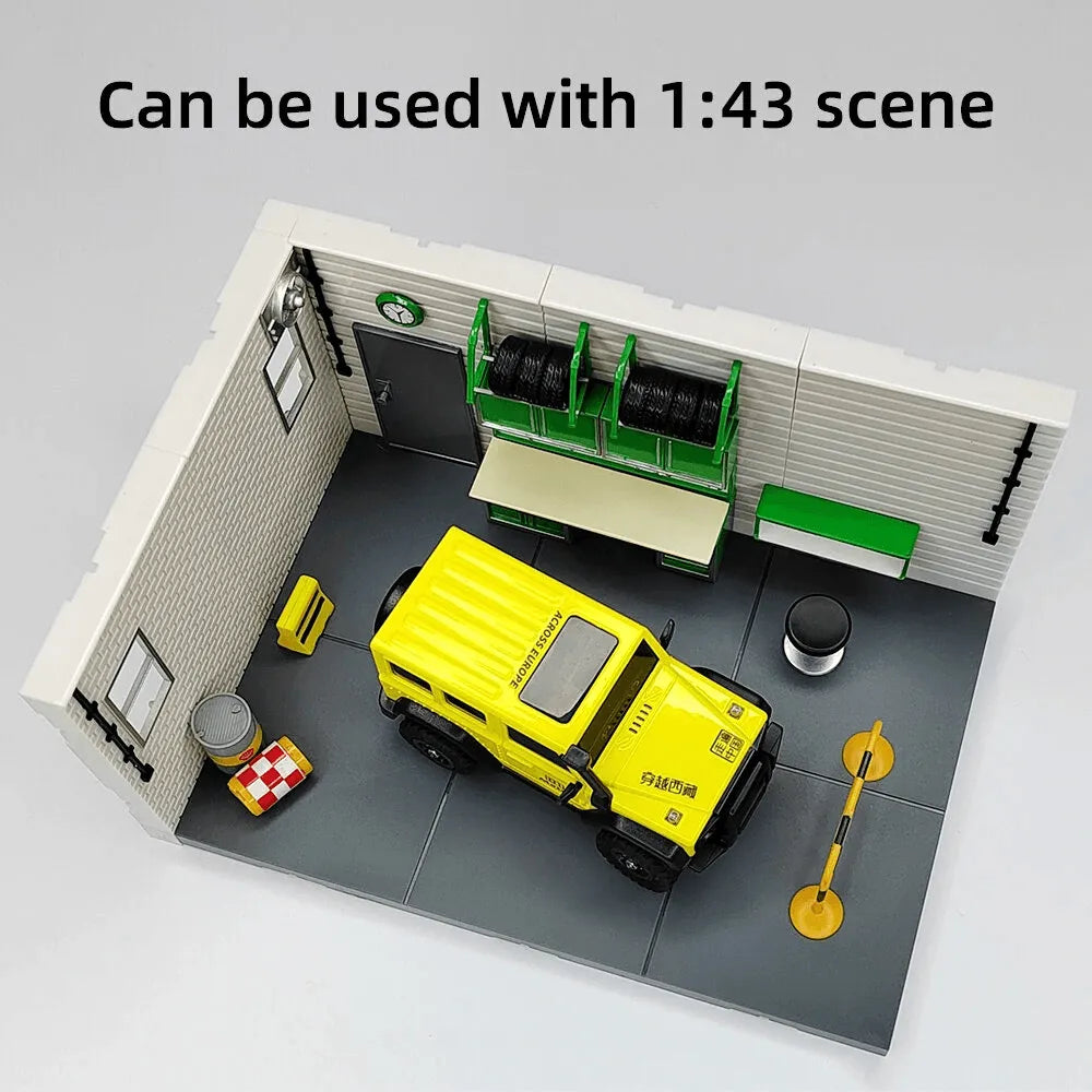 LDARC X43 Mini Rock Crawler - 1/43 Scale Full-Time 4WD RC Car, RTR Desktop Off-Roader