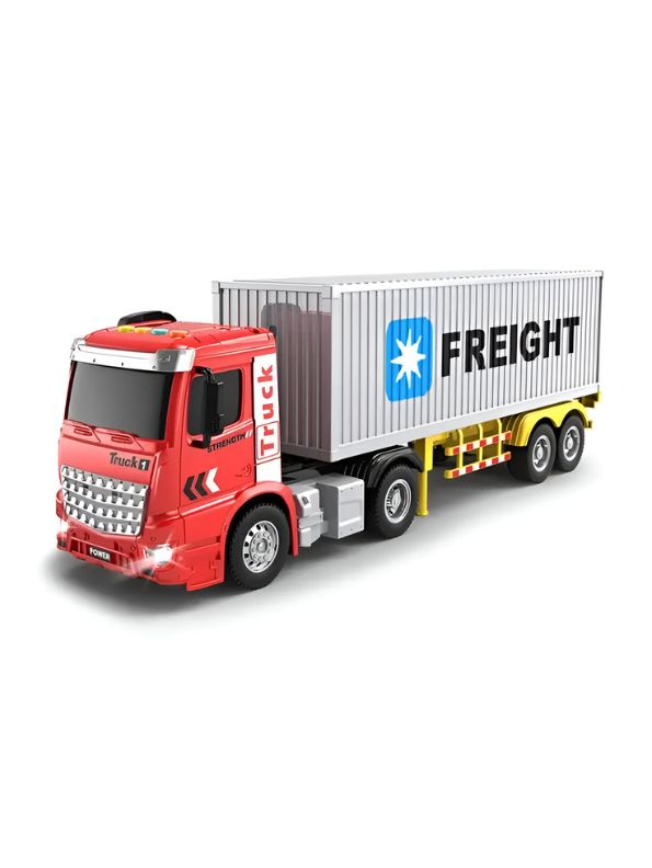 Lori Semi-Trailer Truck Toy – Heavy-Duty Container Transport Vehicle for Kids | Durable & Realistic Play Truck LMI15071.