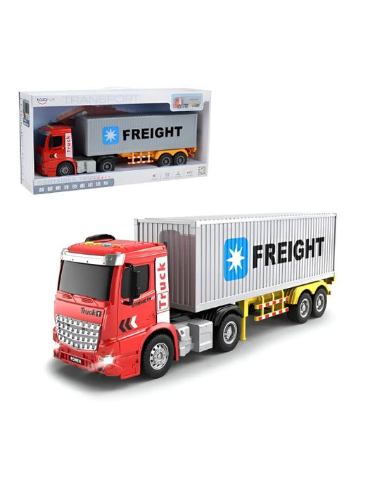 Lori Semi-Trailer Truck Toy – Heavy-Duty Container Transport Vehicle for Kids | Durable & Realistic Play Truck LMI15071.