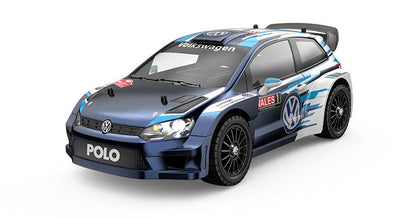 1/14 VW Polo R WRC Brushless RC Rally Car - 63km/h, RTR, Licensed