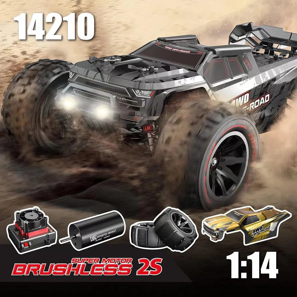1/14 Hyper Go 4WD RTR 55KM/H 2.4GHZ Brushless High Speed RC Car Vechile