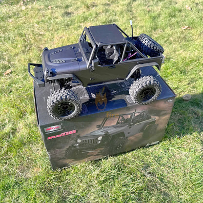 1/12 Scale RC Car High-Torque 3650 Brushless BLDC Motor Aluminum Shell, Black