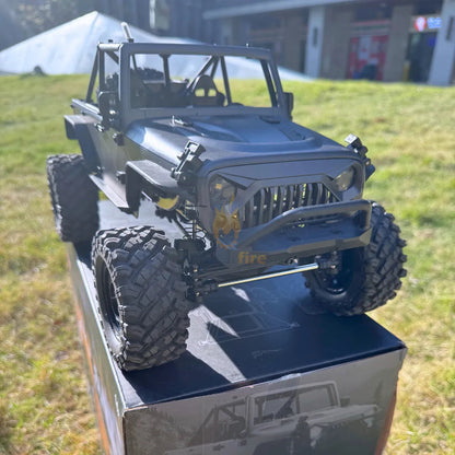 1/12 Scale RC Car High-Torque 3650 Brushless BLDC Motor Aluminum Shell, Black